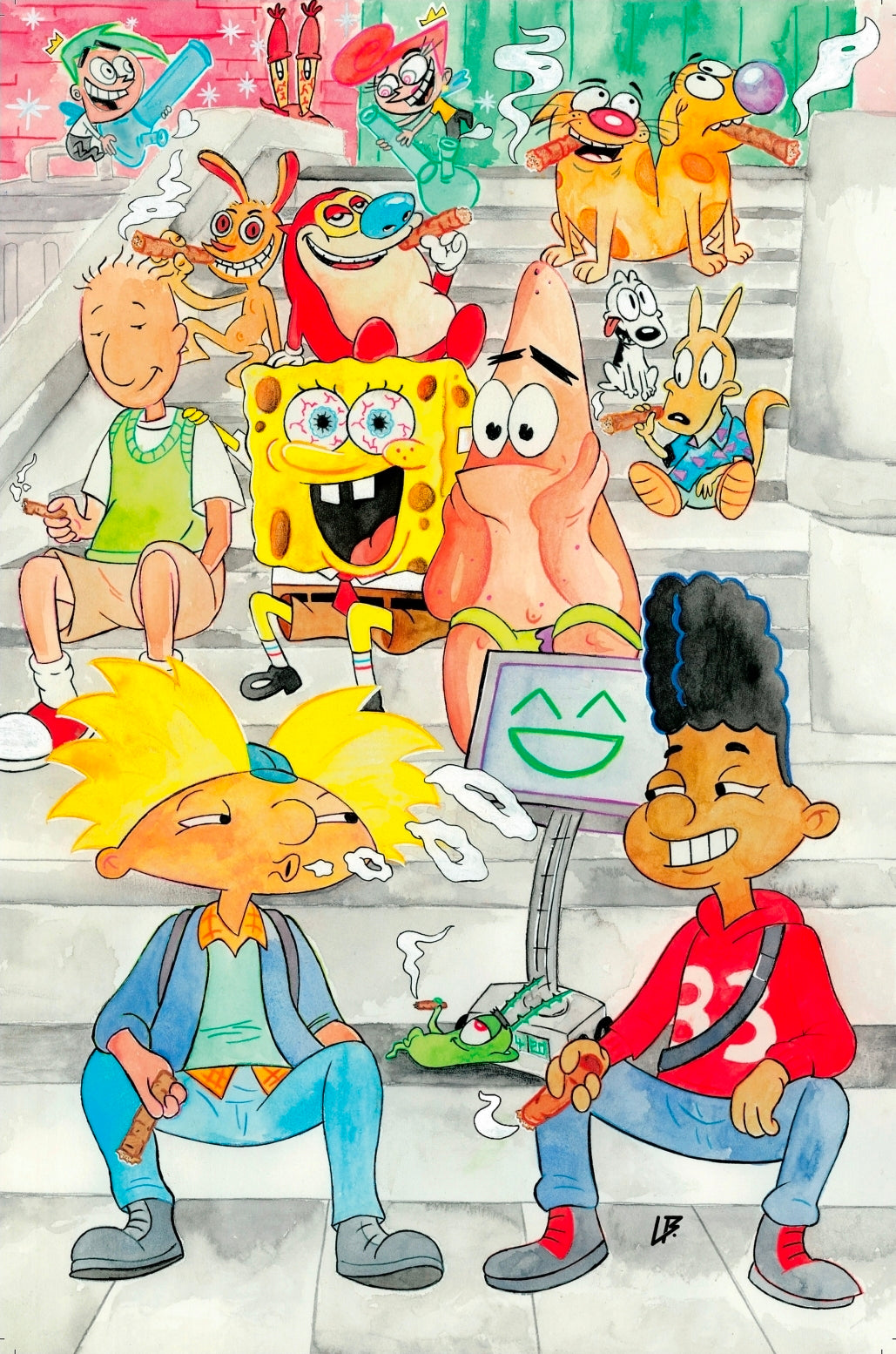 "CHRONICKELODEON" ART OF LLOYD BAILEY