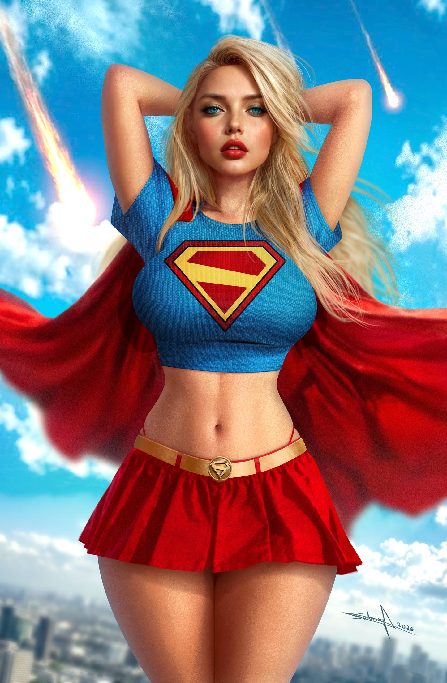 BIGIV EXCLUSIVE COVER GALLERY "BLONDE BOMBSHELL"- SIDNEY AUGUSTO