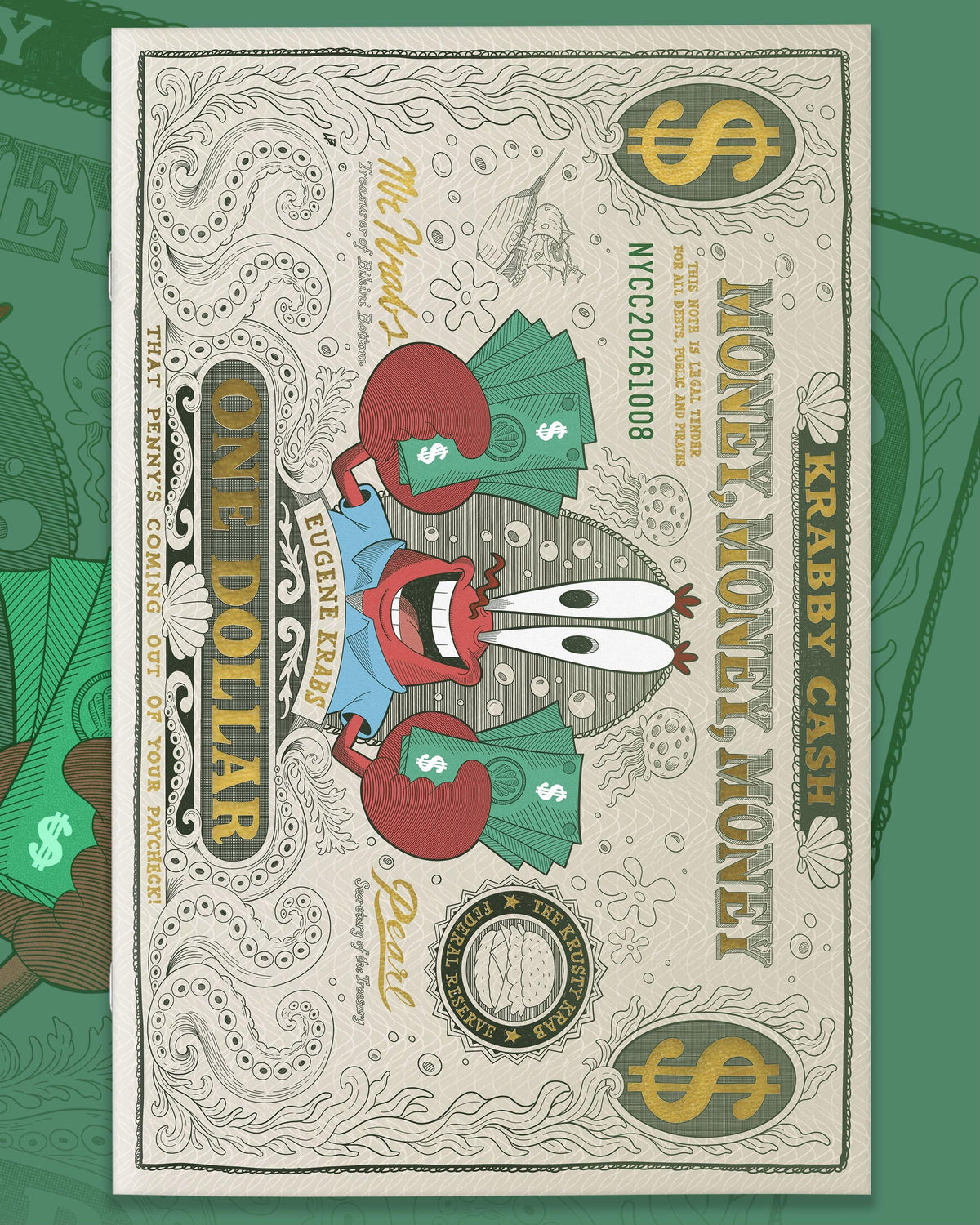 NYCC- ART OF LLOYD BAILEY "KRABBY CASH"